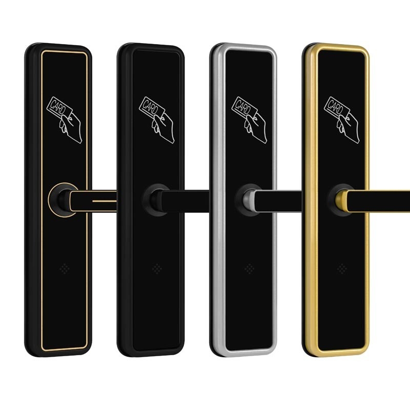Έξυπνη RFID κλειδαριά T5557 πορτών ισχυρών κτυπημάτων καρτών ξενοδοχείων/σύστημα κλειδαριών κλειδιών καρτών M1