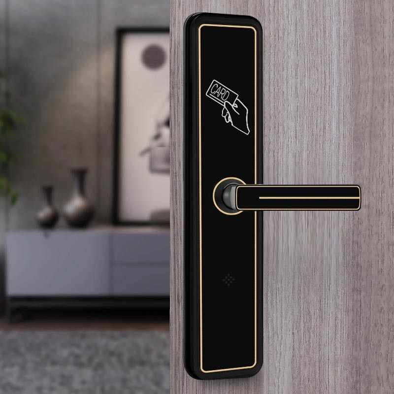 Έξυπνη RFID κλειδαριά T5557 πορτών ισχυρών κτυπημάτων καρτών ξενοδοχείων/σύστημα κλειδαριών κλειδιών καρτών M1