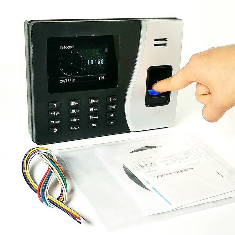 18 μηχανή συμμετοχής δακτυλικών αποτυπωμάτων γλωσσικών 2.8inch RFID καρτών