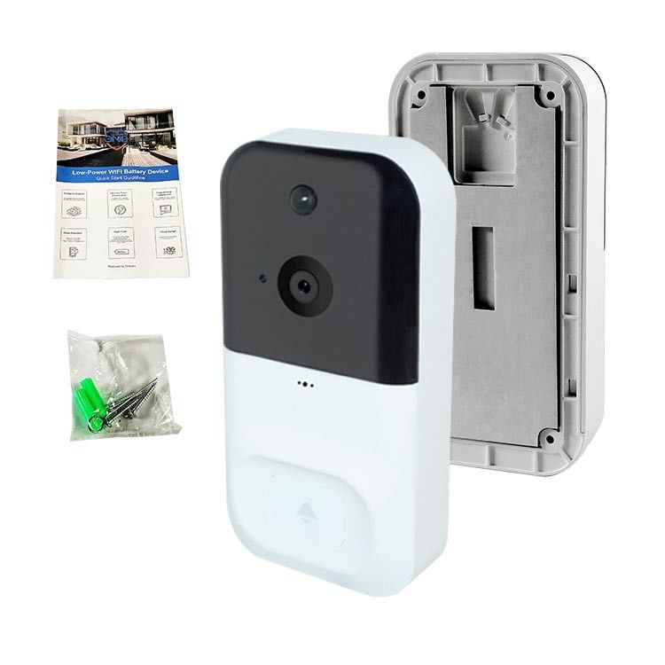 Δαχτυλίδι Wifi τηλεοπτικό Doorbell RoHS διαμερισμάτων HD 1080P