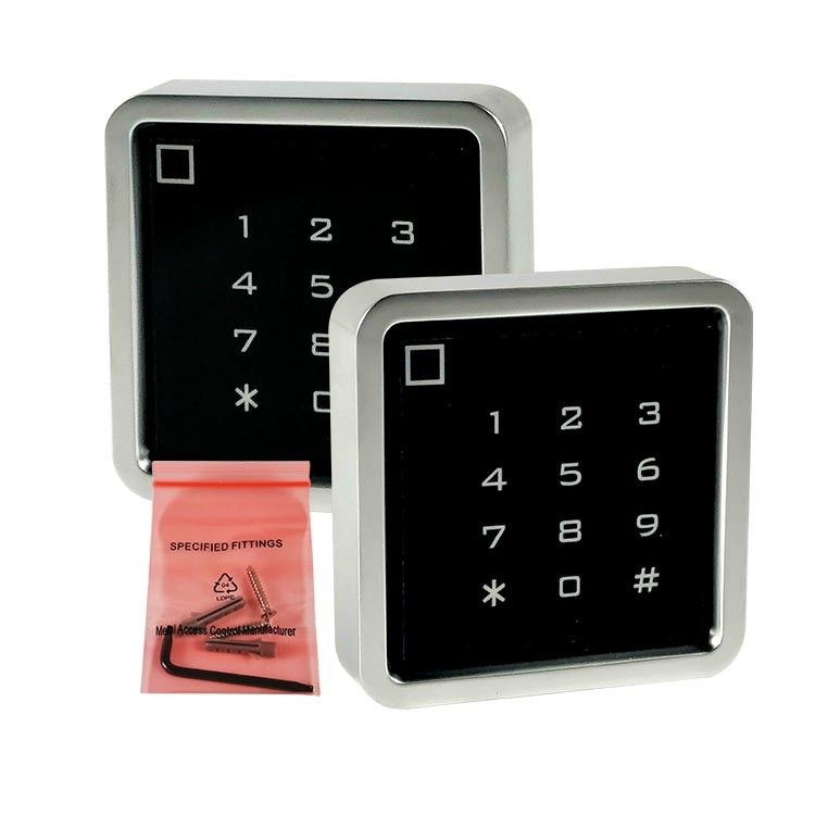 Αδιάβροχος IP68 WG26 RFID αφής έλεγχος προσπέλασης καρτών αριθμητικών πληκτρολογίων