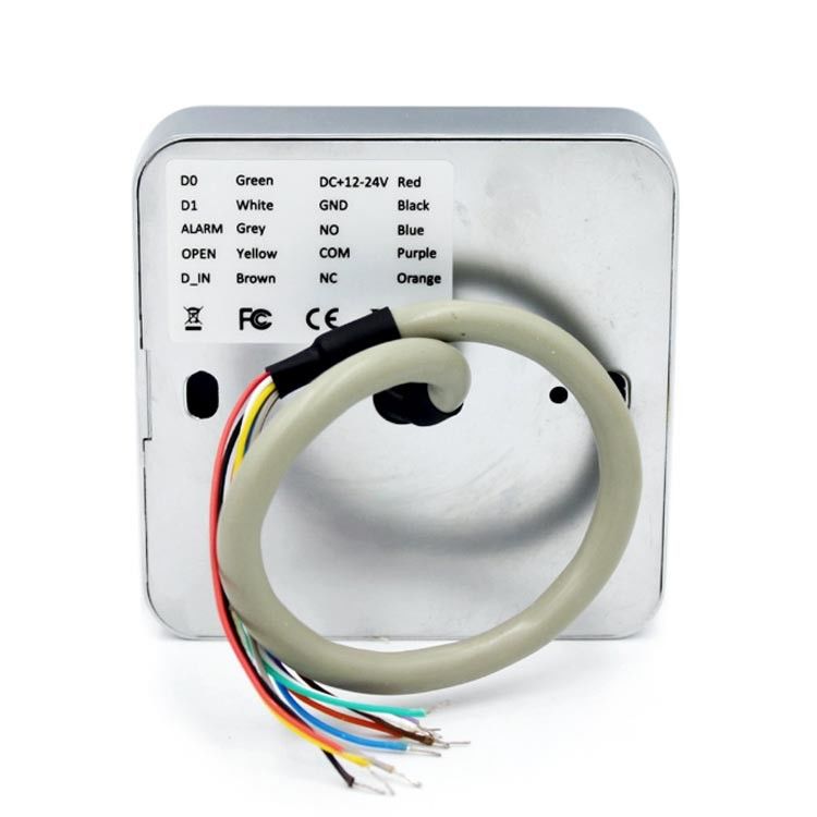 Αδιάβροχος IP68 WG26 RFID αφής έλεγχος προσπέλασης καρτών αριθμητικών πληκτρολογίων