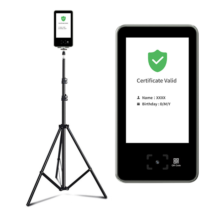 Αυτόνομος APP υγείας πράσινος περασμάτων ανιχνευτών QR αναγνώστης περασμάτων κώδικα πράσινος