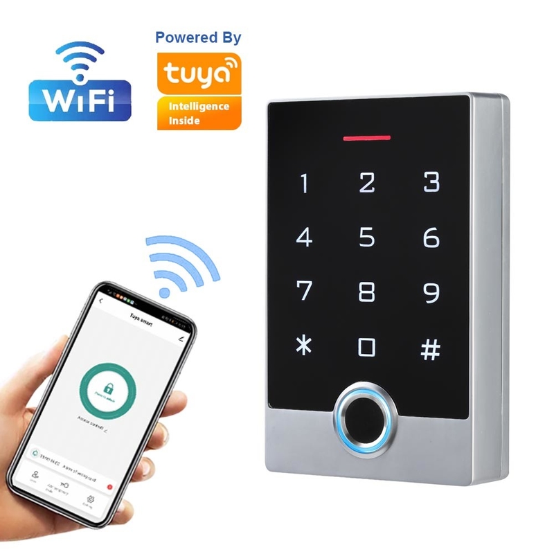 App RFID Tuya APP δικτύων ελέγχου προσπέλασης αδιάβροχη IP68 2.4G Wifi καρτών κινητή πρόσβαση