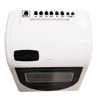 LCD χρονικό όργανο καταγραφής καρτών διατρήσεων χρονικών οργάνων καταγραφής επίδειξης ψηφιακό για τη συμμετοχή υπαλλήλων