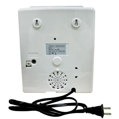 LCD χρονικό όργανο καταγραφής καρτών διατρήσεων χρονικών οργάνων καταγραφής επίδειξης ψηφιακό για τη συμμετοχή υπαλλήλων