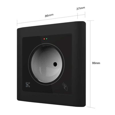 Ανέπαφος 125khz RFID ελέγχου προσπέλασης καρτών RS232 RS485 Wiegand αναγνώστης καρτών συστημάτων