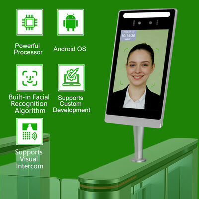 Support Secondary Development Android Operating System Face Recognition Machine For Access Control
