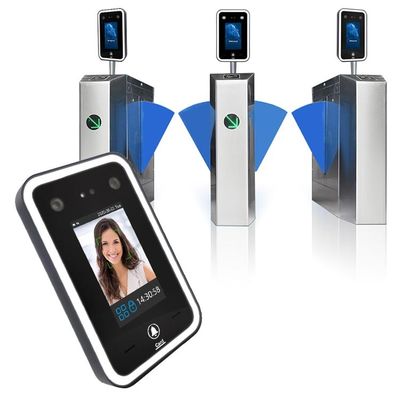 Το του προσώπου σύστημα ελέγχου προσπέλασης αναγνώρισης RoHS με 4,3 μετρά τη Touchable οθόνη σε ίντσες