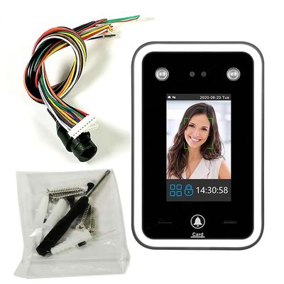 800*480P δυναμικό σύστημα ελέγχου προσπέλασης ανίχνευσης προσώπου TMDF02