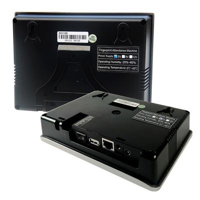 Βιομετρική μηχανή εντύπωσης αντίχειρων χρονικών ρολογιών δακτυλικών αποτυπωμάτων LCD για το γραφείο