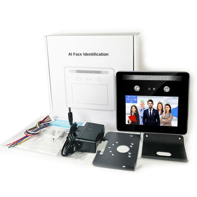 5 μηχανή συμμετοχής αναγνωστών προσώπου οθόνης αφής μακροχρόνιας σειράς ίντσας με την κάρτα RFID