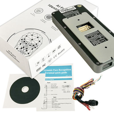 Βιομετρική μηχανή χρονικής συμμετοχής AI ορατού φωτός μηχανών αναγνώρισης προσώπου WiFi