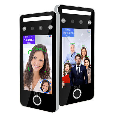 Touchless του προσώπου αναγνώστης καρτών συστημάτων RFID ελέγχου προσπέλασης αναγνώρισης 5 ίντσας