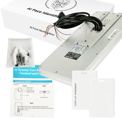 Wiegand 26/34 βιομετρικός έλεγχος προσπέλασης αναγνώρισης προσώπου για την περιστροφική πύλη