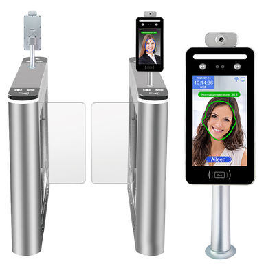 8 του προσώπου μέτρηση ανίχνευσης θερμοκρασίας σώματος συστημάτων ελέγχου προσπέλασης αναγνώρισης ίντσας