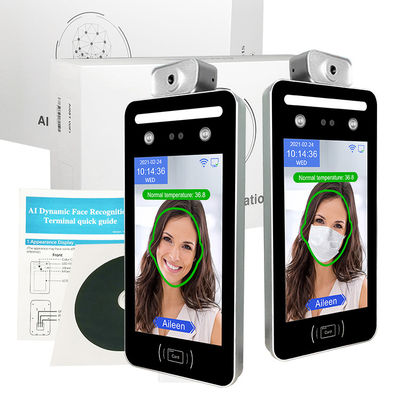 τελική θερμική μέτρηση θερμοκρασίας χρονικών ρολογιών αναγνώρισης προσώπου 0.5M