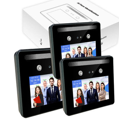 5 χρονικό ρολόι υπαλλήλων μηχανών συμμετοχής αναγνώρισης προσώπου προσώπων ίντσας πολυ