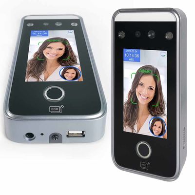 Ψηλό δακτυλικό αποτύπωμα RS485 καρτών ολοκληρωμένου κυκλώματος μηχανών χρονικής συμμετοχής στάσεων βιομετρικό