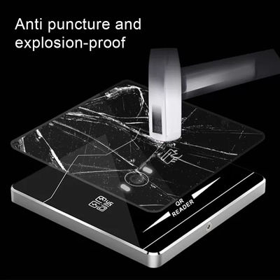 Αυτόματο μετριασμένο επαγωγή γυαλί αναγνωστών καρτών εγγύτητας Wiegand26/34 διεπαφή RFID